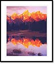 Sunrise on the Tetons, Grand Teton National Park, WY